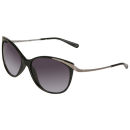 Diane von Furstenberg Lindsay Oversized Sunglasses - Black