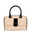 Ted Baker Agar Colour Block Enamel Mini Bowler Bag - Natural