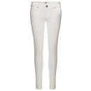 Paige Women's Skyline Mid Rise Ankle Peg Skinny Jeans - Optic White