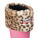 Hunter Kids' Leopard Print Welly Socks