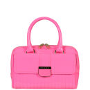 Ted Baker Marquez Quilted Enamel Mini Bowler - Bright Pink