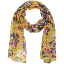Joules Wensley Scarf - Caramel Floral
