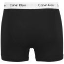 Calvin Klein Men's Cotton Stretch 3-Pack Trunks - Black - S