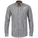 Jack & Jones Men's Ben Check Shirt - Lilly White