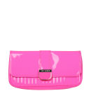 Ted Baker Benet Quilted Enamel Clutch Bag - Bright Pink