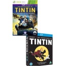 TinTin: The Secret Of The Unicorn Bundle ( With The Adventures of Tintin Blu Ray)