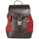 Beara Beara Mya Small Leather Backpack - Dark Red