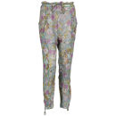 Aryn K Women's Floral Trousers - Mint Multi