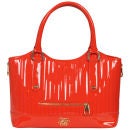 Ted Baker Turaco TB PVC Quilted Tote Bag - Dark Orange