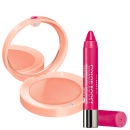 Bourjois Duo-Cream Blush Nude Velvet & Lip Boost Fuchsia Libra