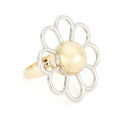 Cheap Monday Women's Daisy Ring - Big Gold