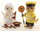 Sylvanian Families Dinner Lady & Lollipop Man Toys - Zavvi CA