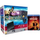 PlayStation 3 Slim 320 GB Console: Bundle (Includes Sorcery, Move Controller, Nav Controller, PS Eye Cam, and Karate Kid Blu-ray)