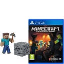 Minecraft PS4 with Steve Model