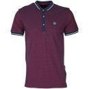 Nicholas Deakins Men's Traveller Polo Shirt - Burgundy