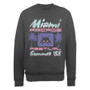 Joystick Junkies Sweatshirt Miami Summer - Charcoal
