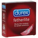 Durex Fetherlite 3 pack