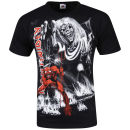 Iron Maiden Men's Jumbo Number Of The Beast T-Shirt - Black