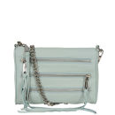 Rebecca Minkoff Mini 5 Zip Shoulder Bag - Baby Blue