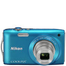 Nikon Coolpix S3300 Compact Digital Camera (16MP, 6x Optical, 2.7 Inch LCD) - Blue