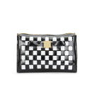 Ted Baker Hallor Woven Large Wash Bag - Black and White