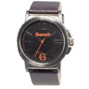 Bench Men's Black Dial Orange Detailed Watch