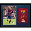 Barcelona Messi 14/15 - 16 x 12 Framed Photgraphic
