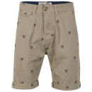Tokyo Laundry Men's Martinez Cropped Hem Shorts - Laundered Stone