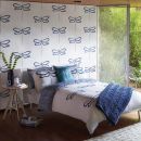 Scion Dragonfly Duvet Cover - Blue
