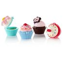 Sugar and Spice Fairy Cake Lip Gloss - Set of 4