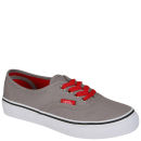 Vans Kids' Authentic Canvas Trainer - Pop Lace - Frost Grey