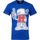 Beck & Hersey Men's Sneaker H T-Shirt - Hersey Blue