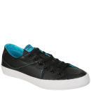 Umbro Men's Milton Low Leather Trainer - Black