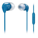 Philips SHE3595BL/28 Ohrhörer mit Dynamic Bass und Mikrofon - Blau