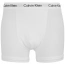 Calvin Klein Men's Cotton Stretch 3-Pack Trunks - Black/White/Grey Heather - XL