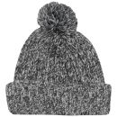 Men's Cable Knit Bobble Hat - Black