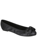 Stylist Pick 'Heidi' Women's Bow Ballerina Pump - Black