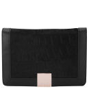 Ted Baker Women's Ruelles Textured Exotic Leather Clutch - Black
