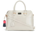 Paul's Boutique Maisy Patent Bowler Bag - Nude