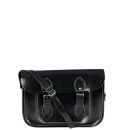 The Cambridge Satchel Company 11 Inch Classic Leather Satchel - Black Glitter
