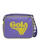 Gola Men's 'Redford' Messenger Shoulder Bag - Lilac/Yellow
