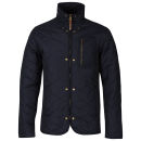 Boxfresh Men's Bristols Quilted Jacket- Navy