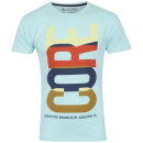 Jack & Jones Men's Shade T-Shirt - Aqua Splash