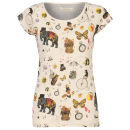 Brave Soul Women's Elephant T-Shirt - Peach
