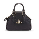 Vivienne Westwood Women's Divina Faux Leather Dome Bag - Black