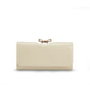 Ted Baker Lindar Crystal Bow Bobble Leather Purse - Nude Pink