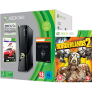 Xbox 360 250GB Holiday Borderlands Bundle (Includes Borderlands 2, Forza 4 'Essentials Edition', Skyrim 'Live DLC', 1 Month Xbox Live)