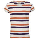 Jack & Jones Men's Robit Stripe T-Shirt - Cloud Dancer