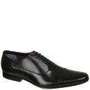 Ted Baker Men's Churen 3 Leather Pointed Toe-Cap Shoes - Black
