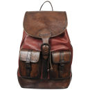Beara Beara Santa Cruz Leather Backpack - Red